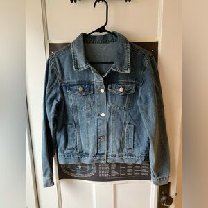 SHEIN Denim Jean Jacket, S